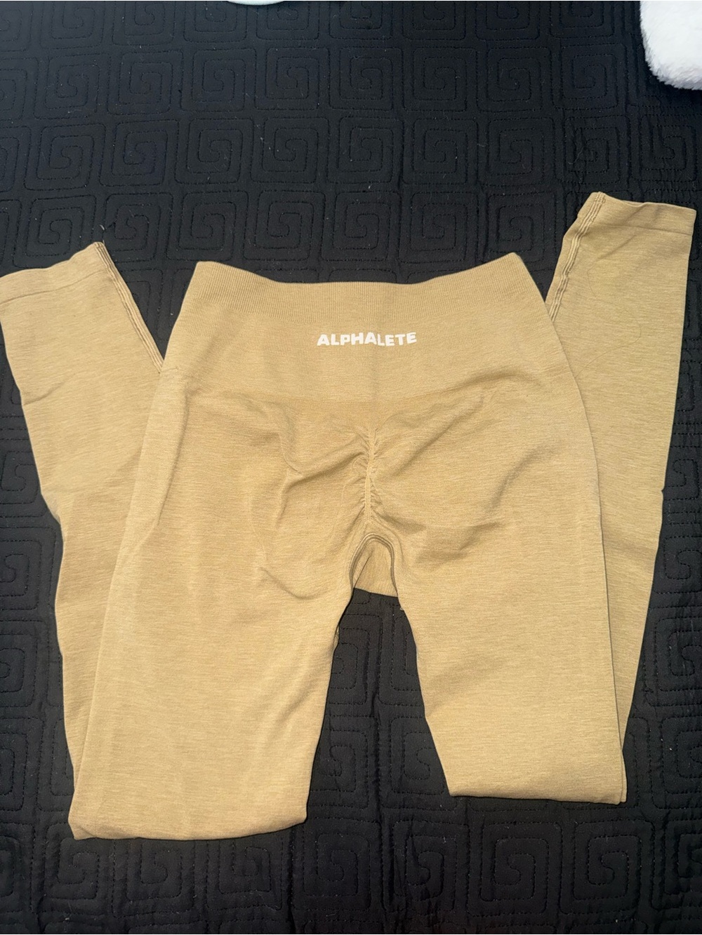 Alphalete amplify gold leggings